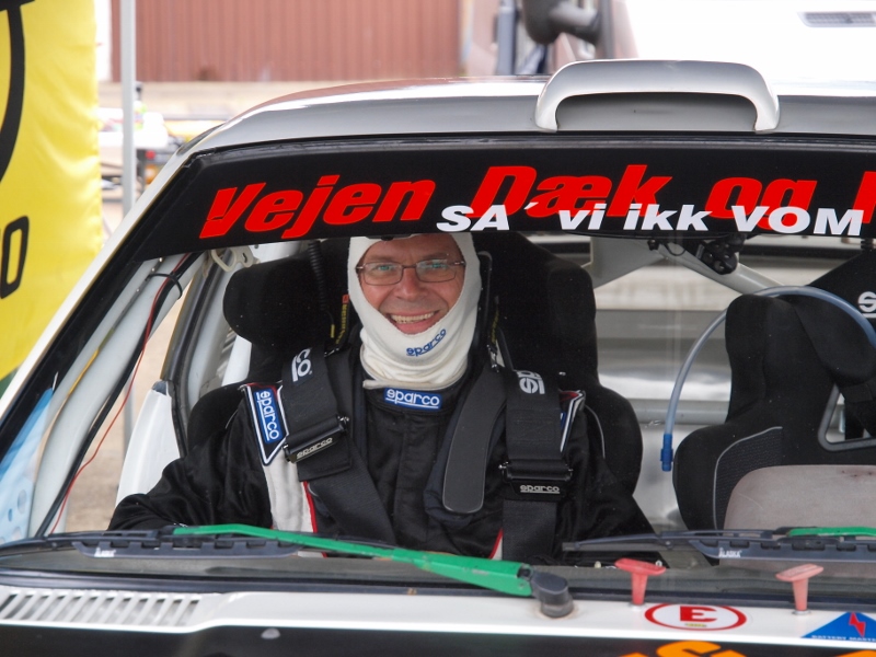 Allan havde det brede smil på efter løbet
